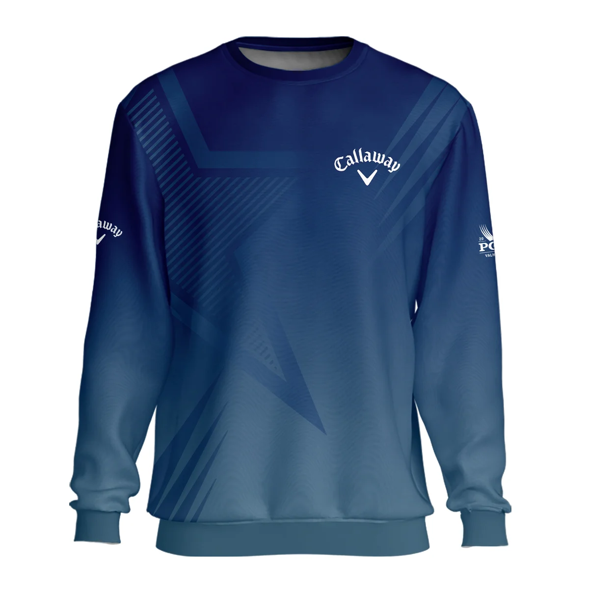 2024 PGA Championship Valhalla Golf Sport Callaway Unisex Sweatshirt Star Blue Gradient Straight Pattern Sweatshirt