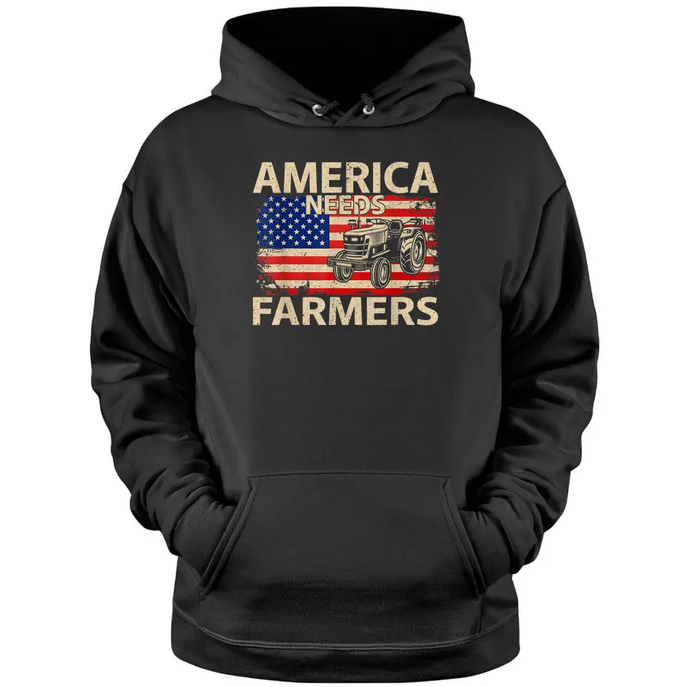 America Needs Farmers - Copy Pullover Hoodie