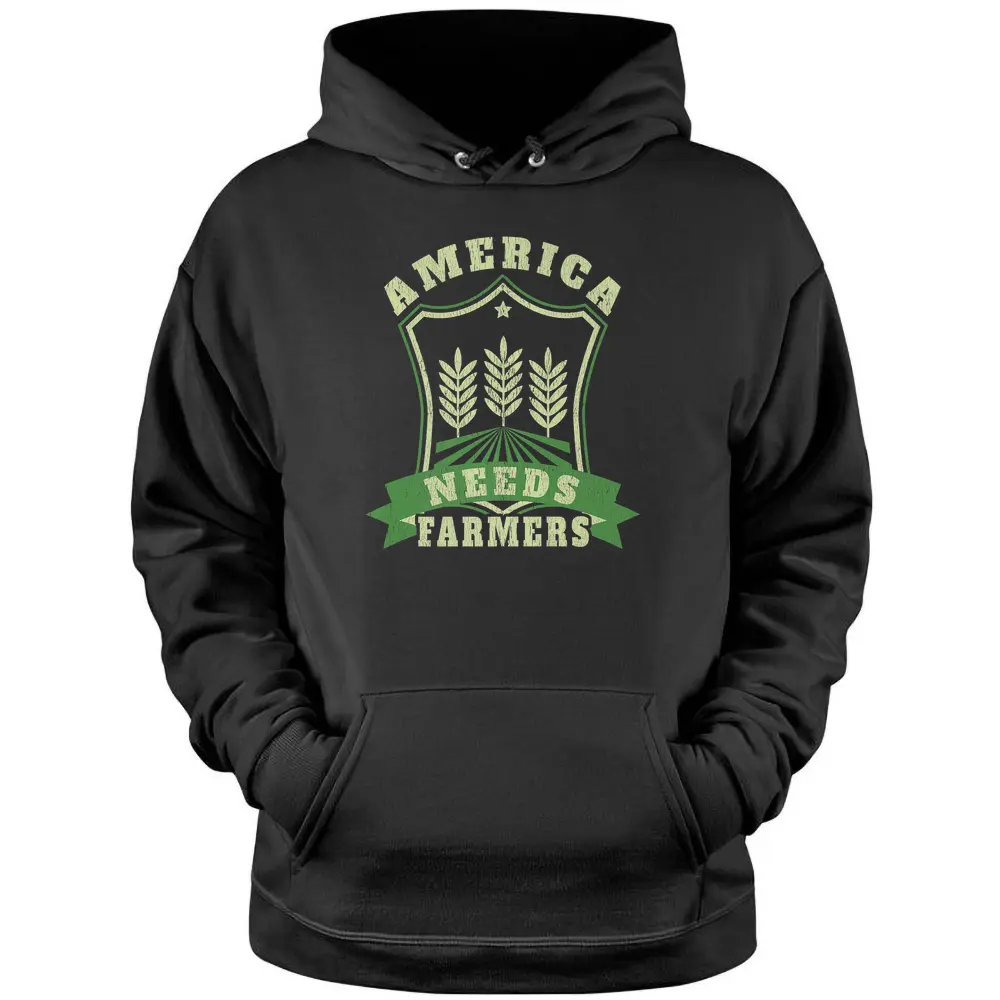 America Needs Farmers Ver 2 - Copy Pullover Hoodie