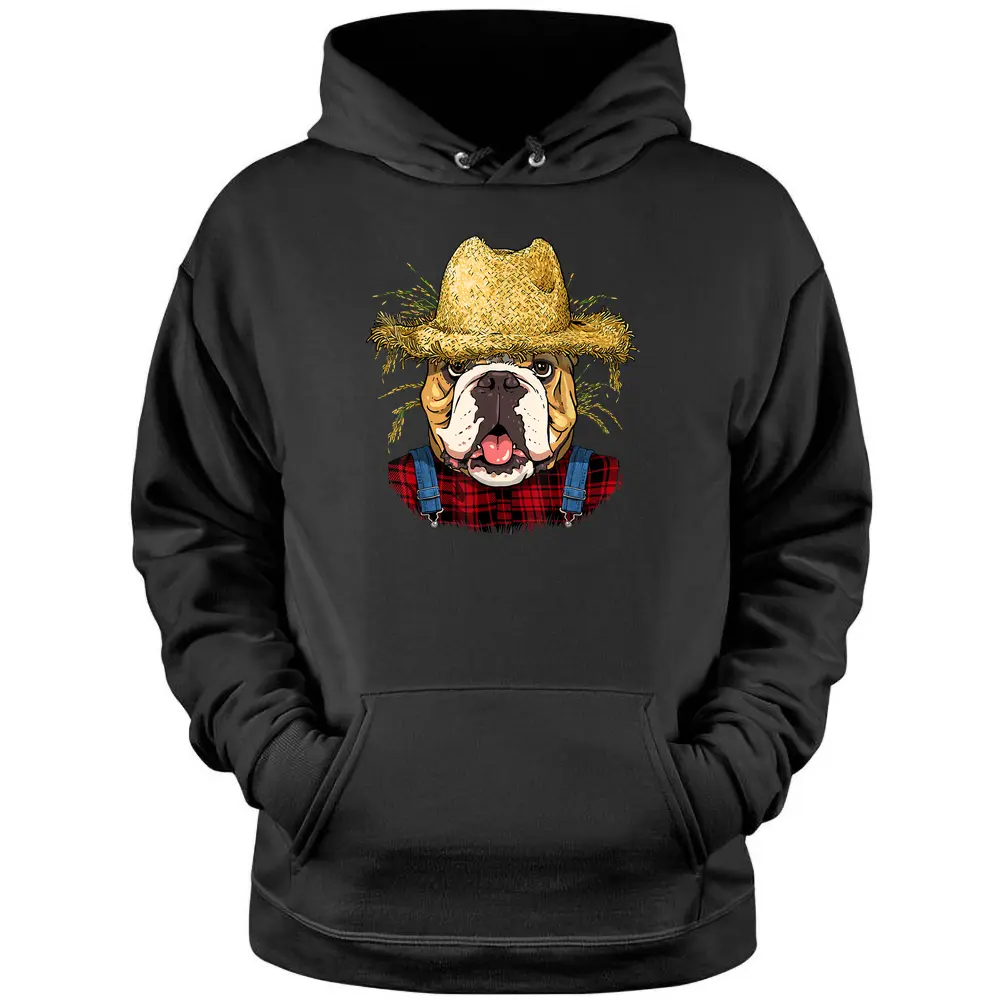 American Bulldog Farmer American Bulldog Dog Lover - Copy Pullover Hoodie