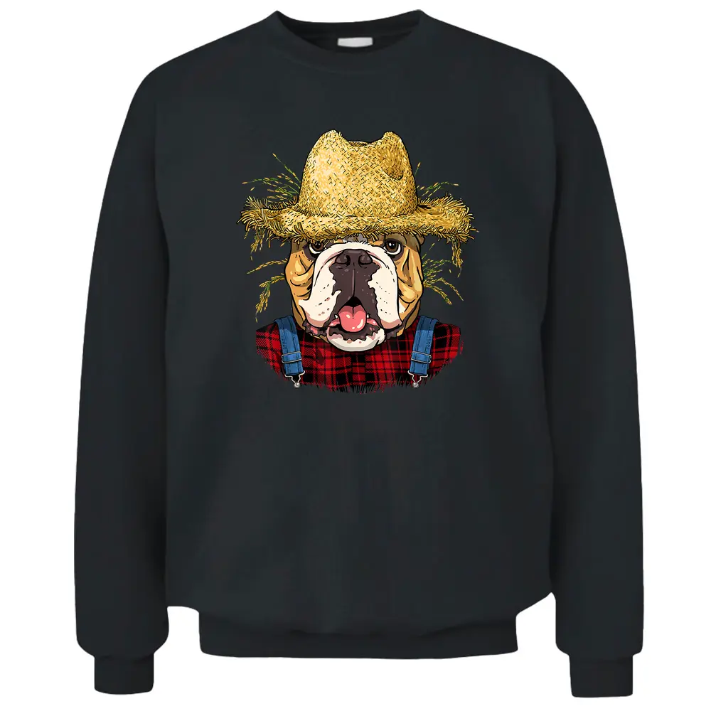 American Bulldog Farmer American Bulldog Dog Lover - Copy Pullover Sweatshirt