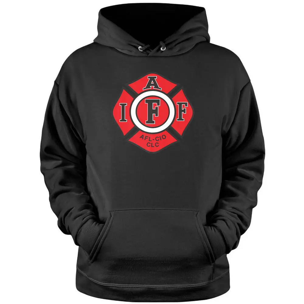 American Made Firefighter Iaff Pullover Hoodie