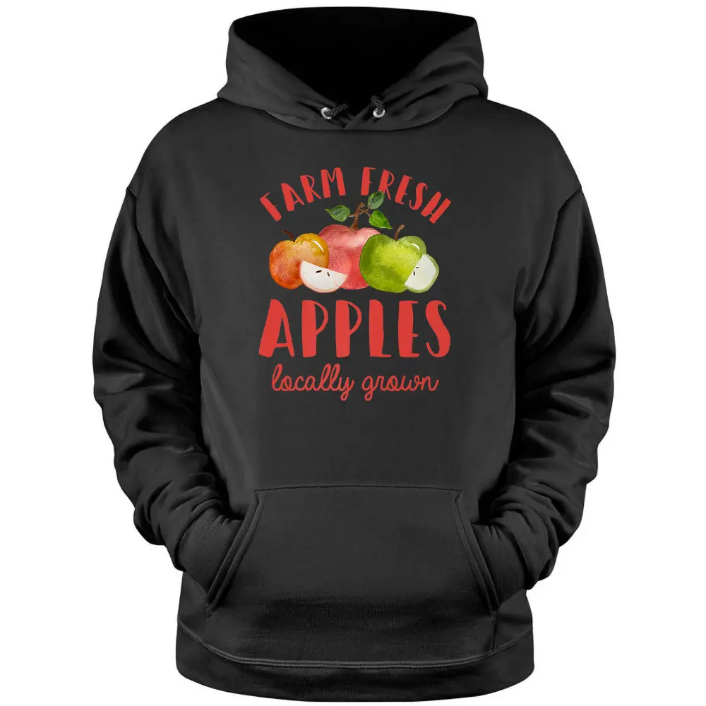 Apple Picking Farm Fresh Apples Farmer - Copy Pullover Hoodie