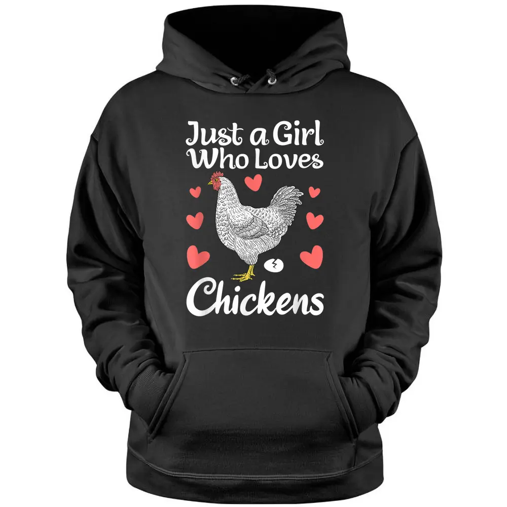 Best Chicken For Women Girls Rooster Poultry Chicken Farmer - Copy Pullover Hoodie