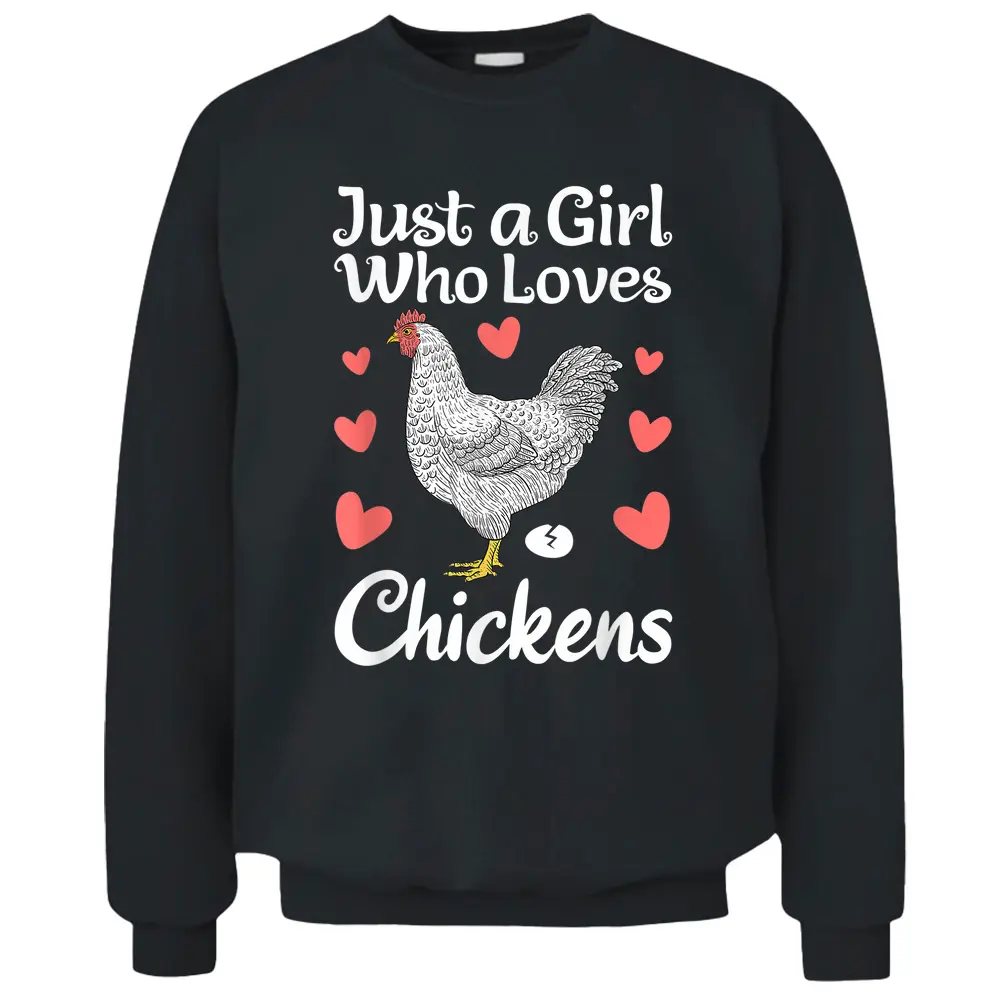 Best Chicken For Women Girls Rooster Poultry Chicken Farmer - Copy Pullover Sweatshirt