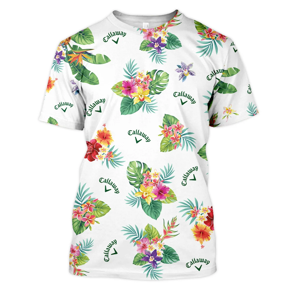 Callaway Hawaiian Flower Unisex T-Shirt Style Classic T-Shirt