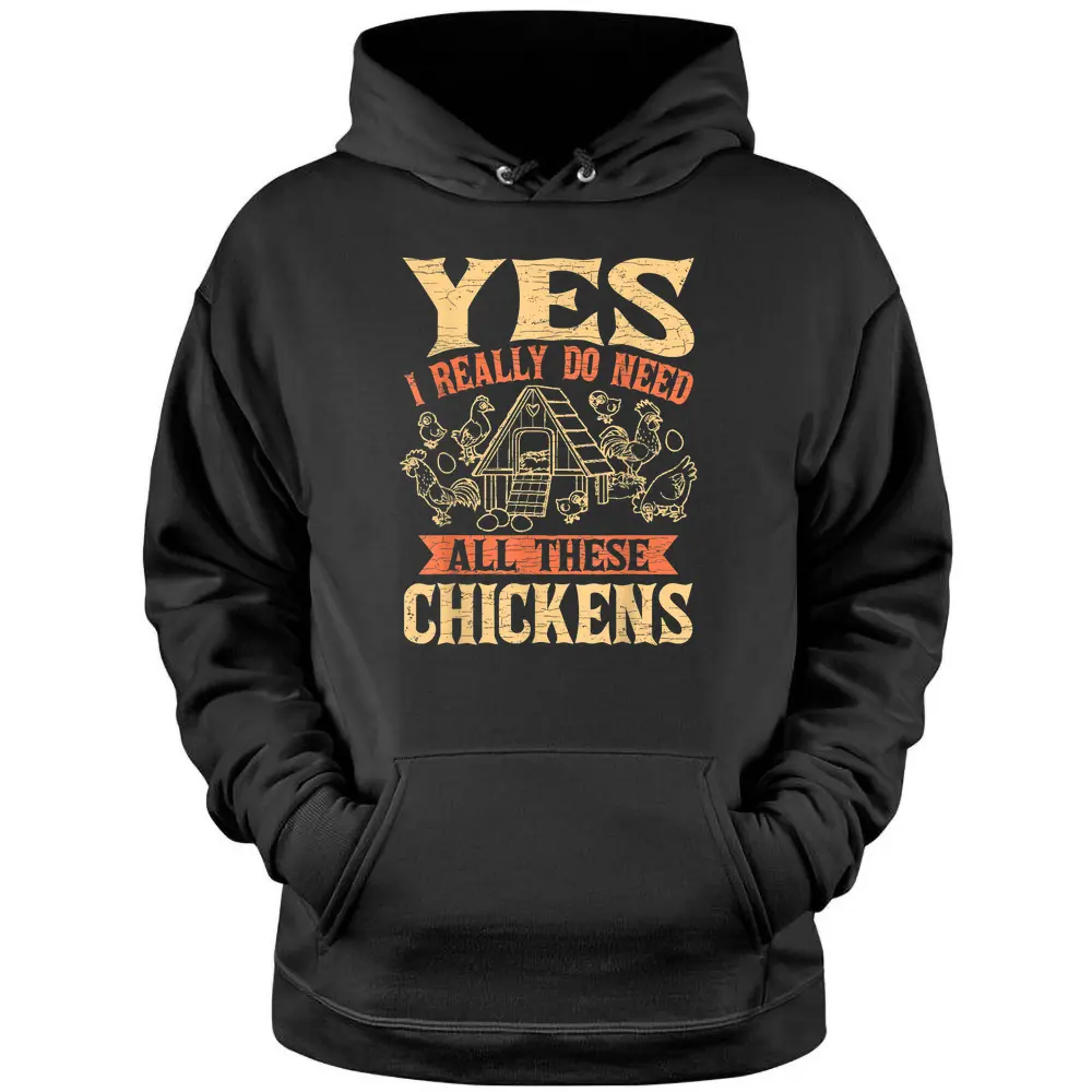 Chicken Lover Chicken Farmer - Copy Pullover Hoodie