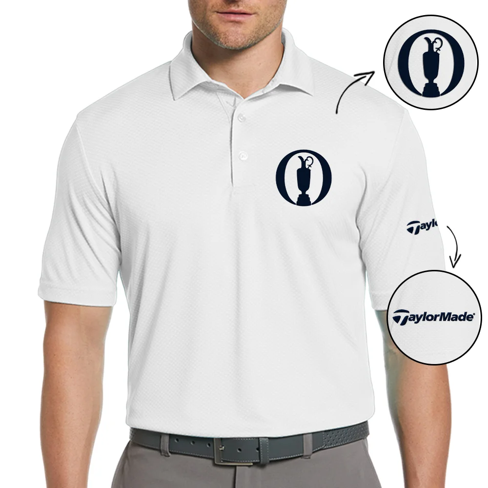 Embroidered Polo Taylor Made The Open Championship Embroidered Apparel Ver 2