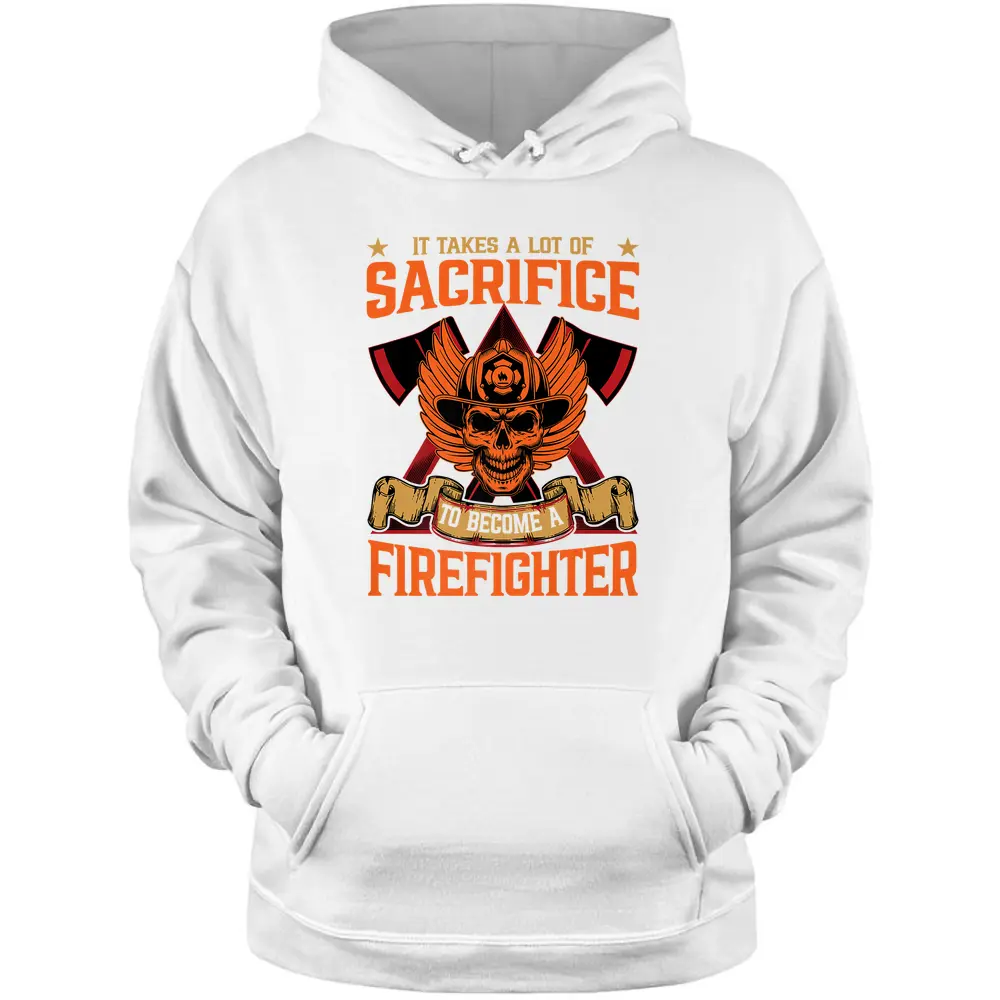 Fireman Firewoman Hero - Firefighter Saying Firefighter Pullover Hoodie