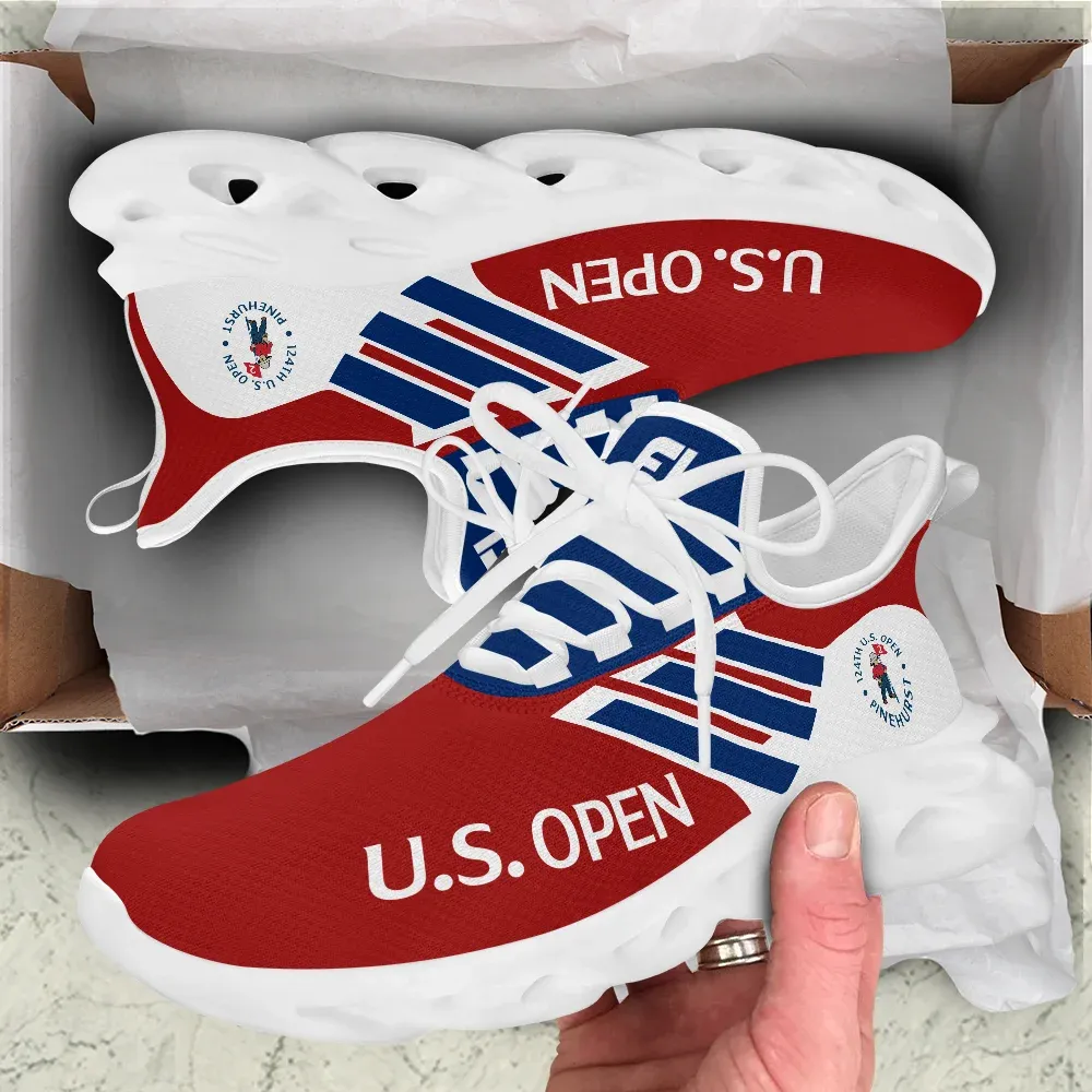 Footjoy Blue Red White Max Soul Shoes 124th U.S. Open Pinehurst Gift For Fans