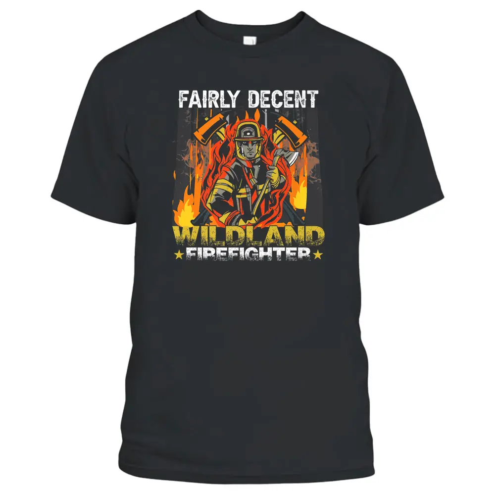 Funny Fire Department Wildland Firefighter T-Shirt