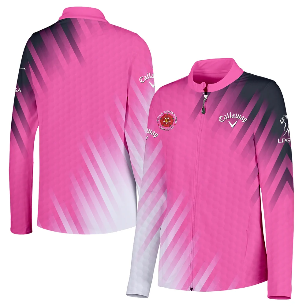 Golf 79th U.S. Women’s Open Lancaster Callaway Full-Zip Jacket Pink Color All Over Print Full-Zip Jacket