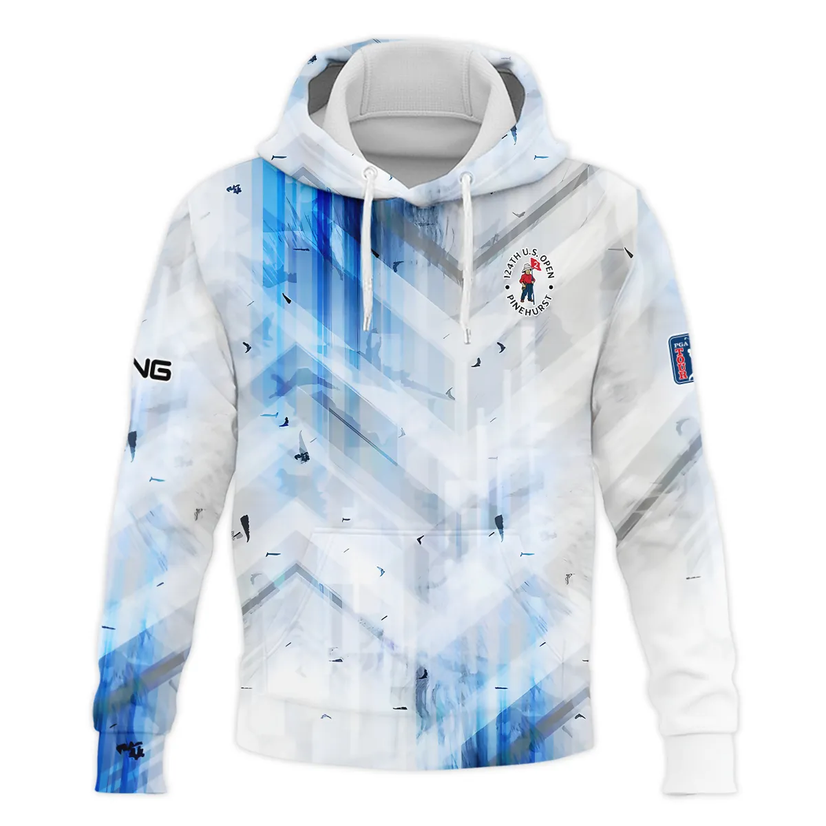 Golf Abstract Pattern 124th U.S. Open Pinehurst Ping Hoodie Shirt Style Classic