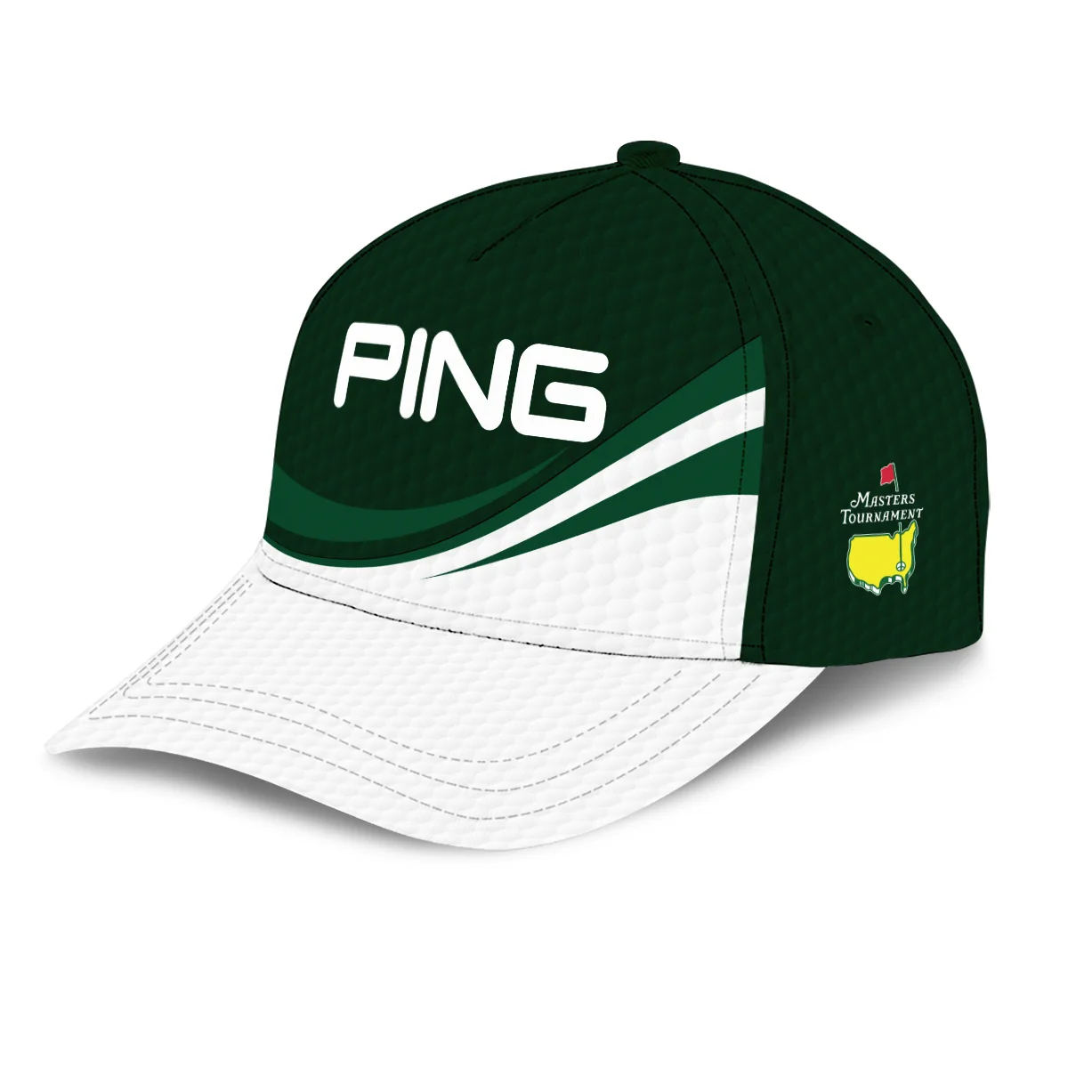 Golf Color Green Ping Masters Tournament Style Classic Golf All over Print Cap