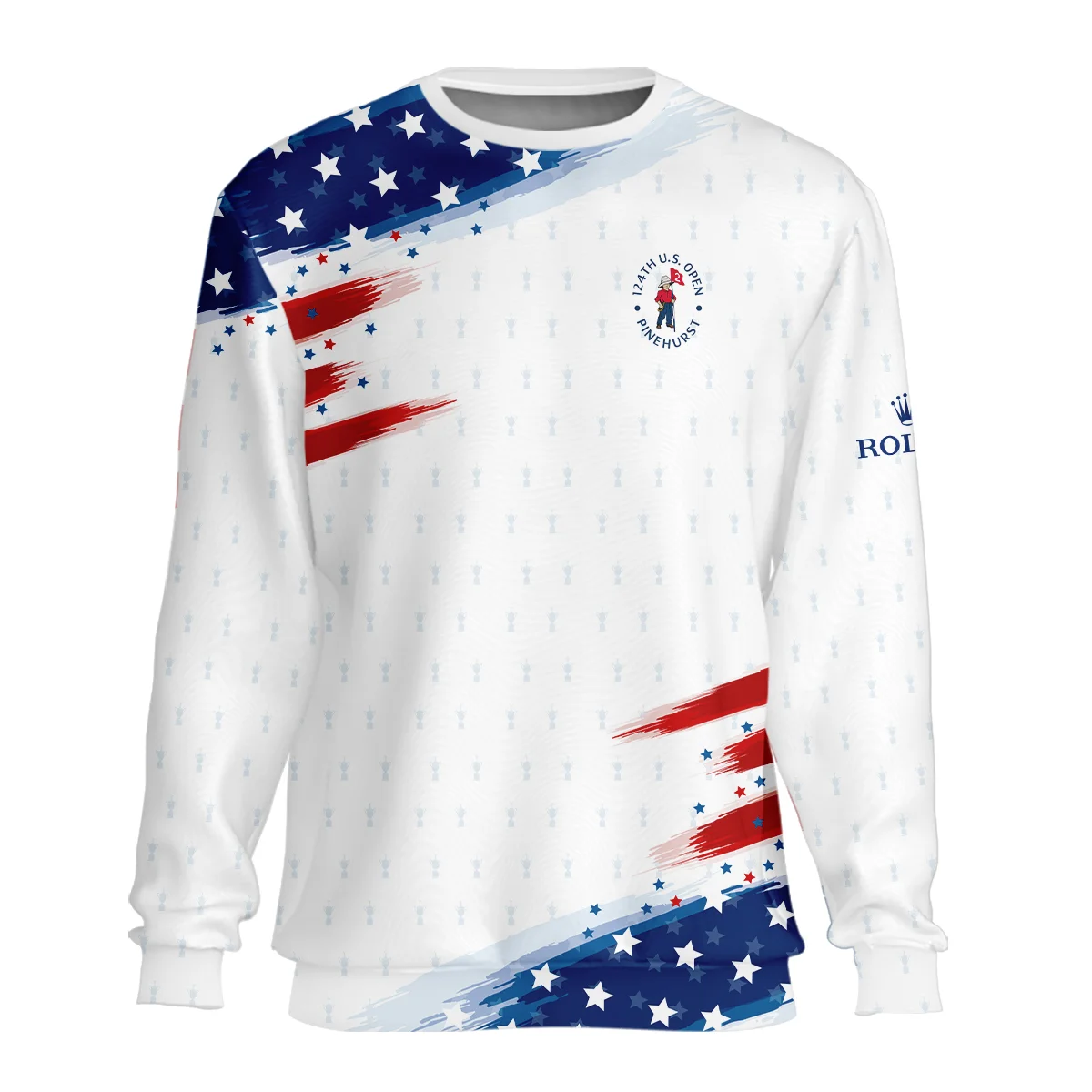 Golf Flag American 124th U.S. Open Pinehurst Rolex Unisex Sweatshirt Style Classic Sweatshirt