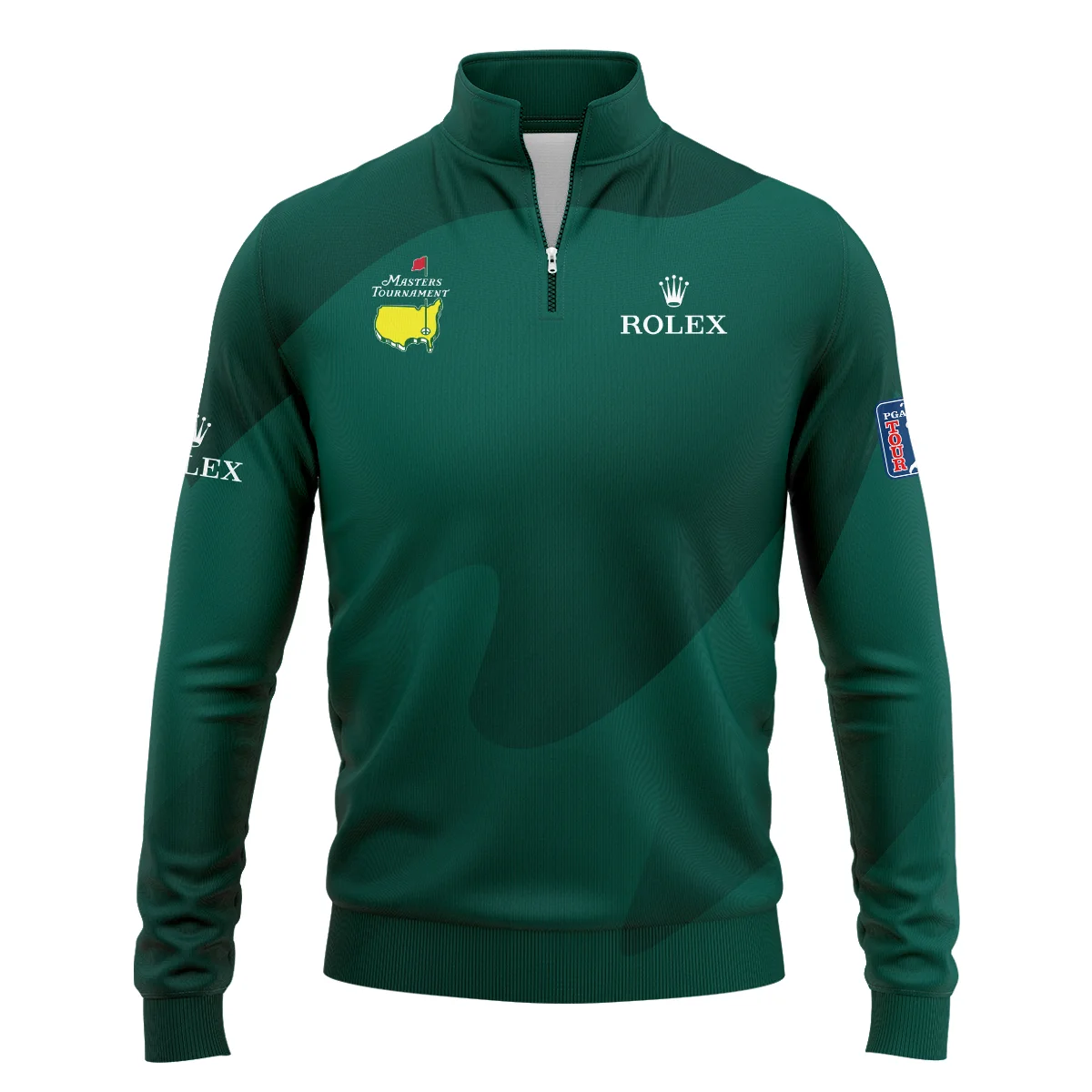 Golf For Sublimation Sport Green Masters Tournament Rolex Quarter-Zip Jacket Style Classic Quarter-Zip Jacket