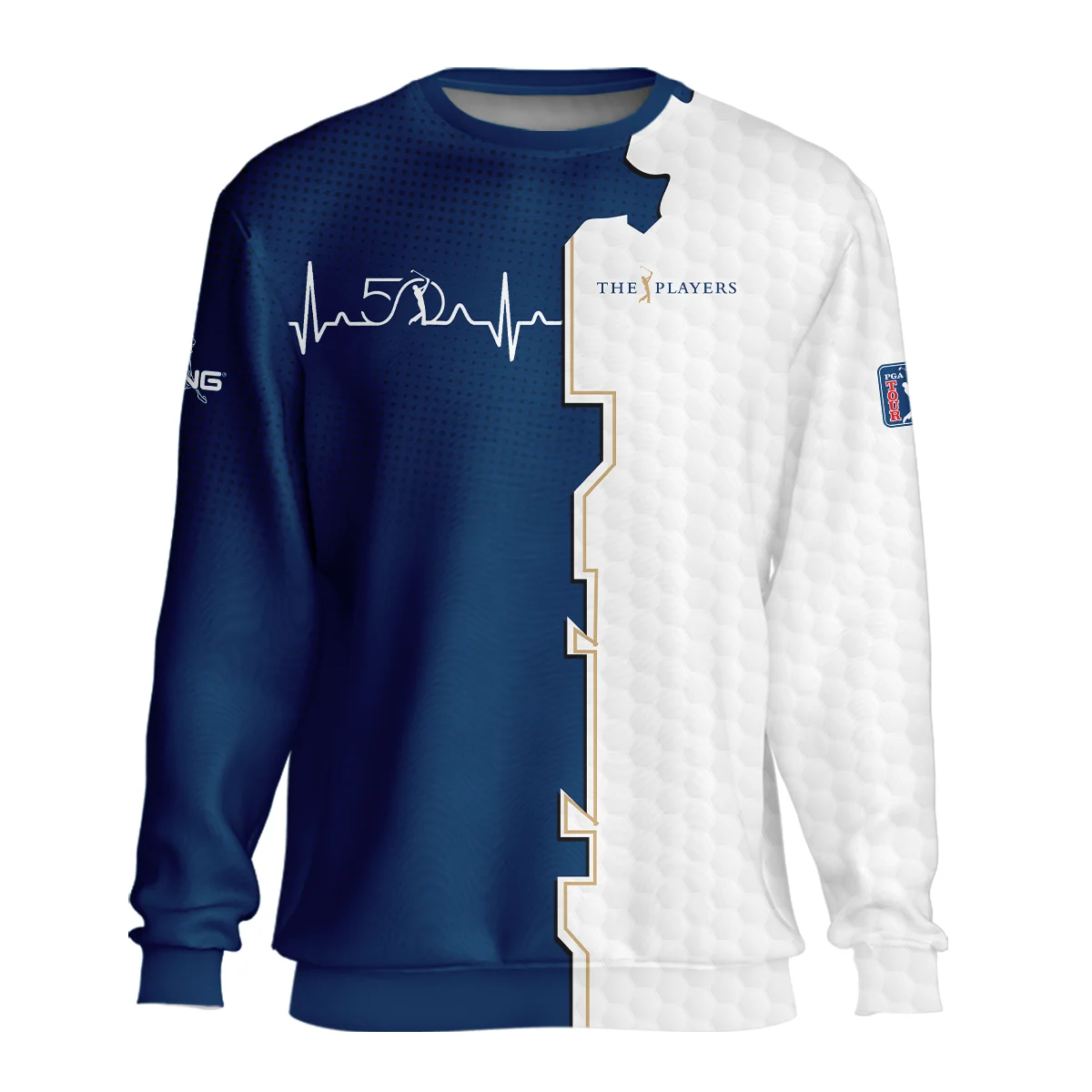 Golf Heart Beat Navy Blue THE PLAYERS Championship Ping Unisex Sweatshirt Style Classic Sweatshirt