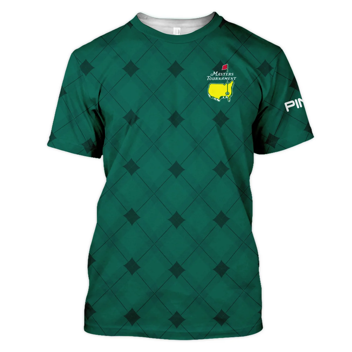 Golf Masters Tournament Green Argyle Pattern Ping Unisex T-Shirt Style Classic T-Shirt