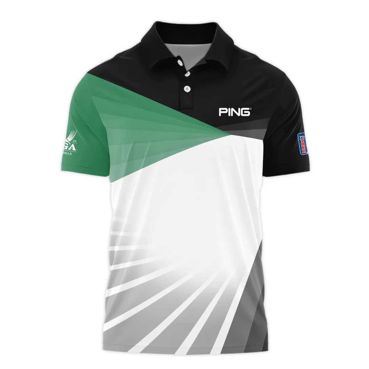 Golf Pattern 2024 PGA Championship Valhalla Ping Polo Shirt Style ...