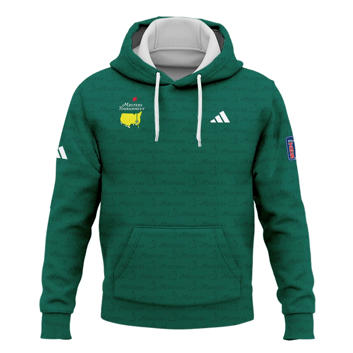 Golf Pattern Cup White Mix Green Masters Tournament Adidas Hoodie Shirt Style Classic Hoodie Shirt