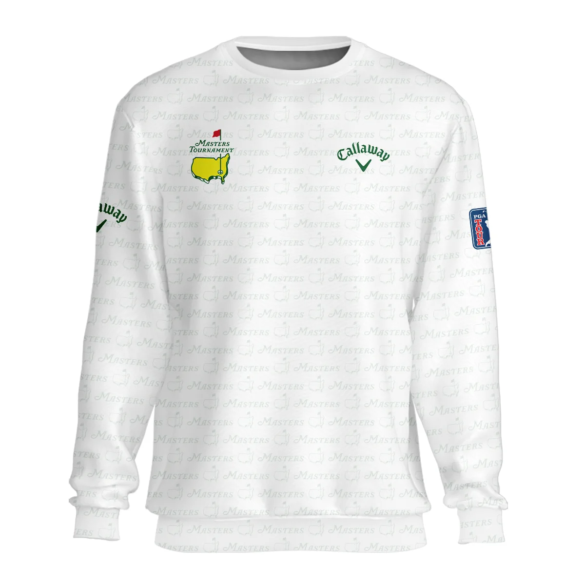 Golf Pattern Cup White Mix Green Masters Tournament Callaway Unisex Sweatshirt Style Classic Sweatshirt