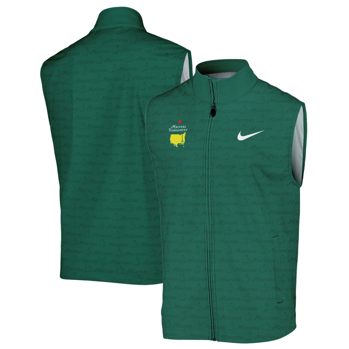 Golf Pattern Cup White Mix Green Masters Tournament Nike Sleeveless Jacket Style Classic Sleeveless Jacket