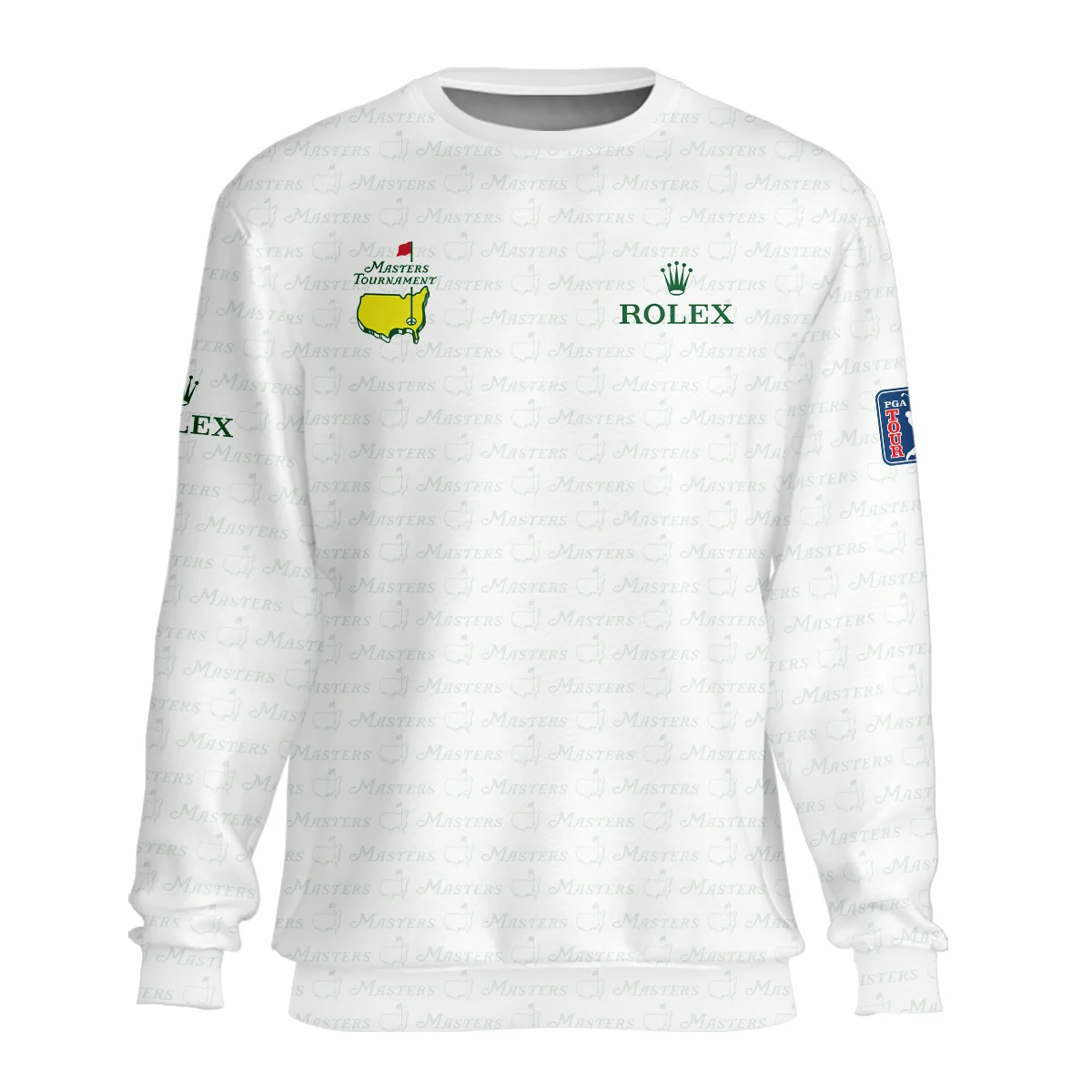 Golf Pattern Cup White Mix Green Masters Tournament Rolex Unisex Sweatshirt Style Classic Sweatshirt