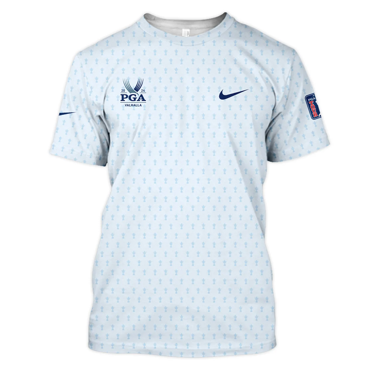 Golf Pattern Cup White Mix Light Blue 2024 PGA Championship Valhalla Nike Unisex T-Shirt Style Classic T-Shirt