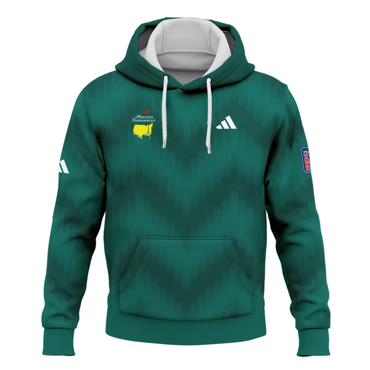 Golf Sport Green Gradient Stripes Pattern Adidas Masters Tournament Hoodie Shirt Style Classic Hoodie Shirt