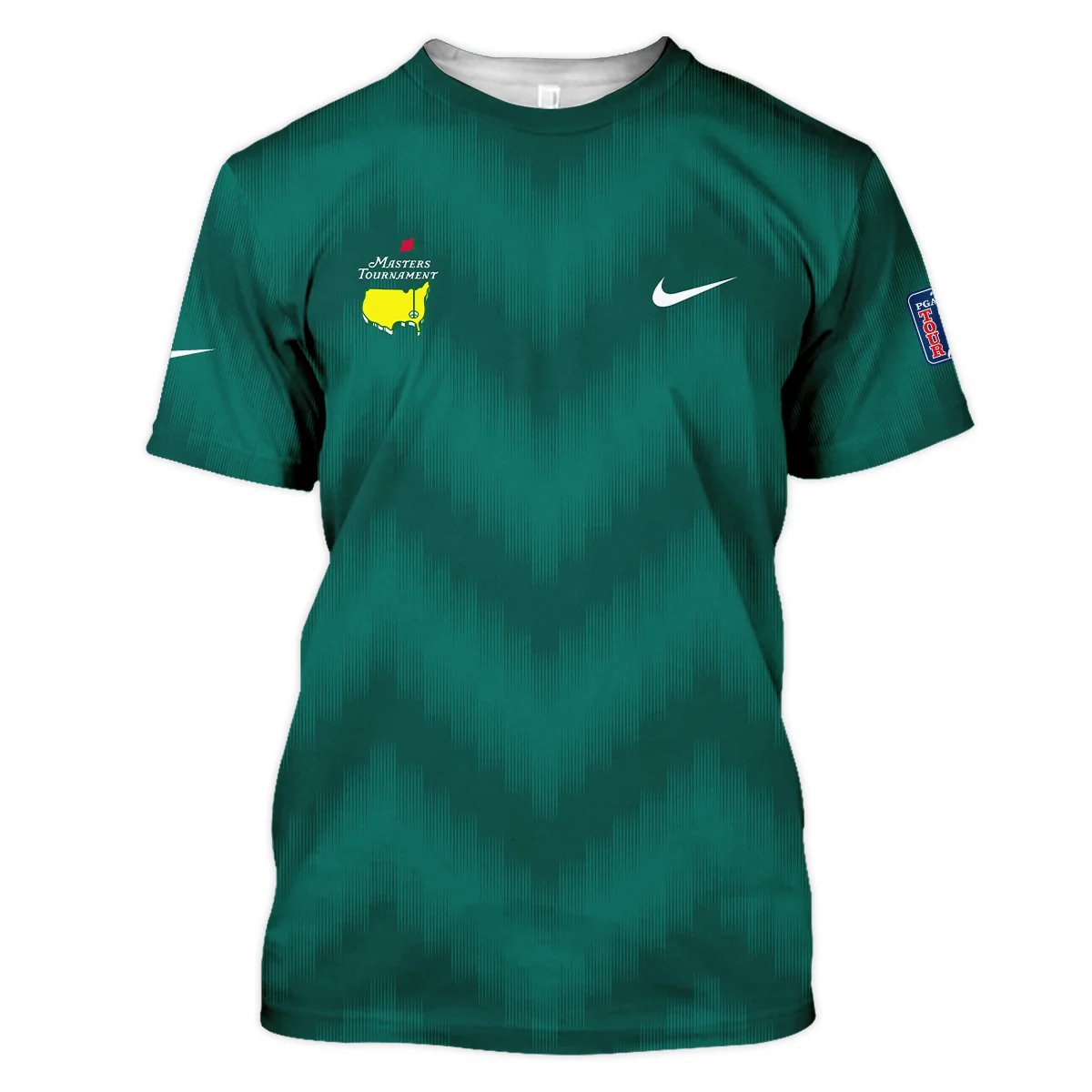 Golf Sport Green Gradient Stripes Pattern Nike Masters Tournament Unisex T-Shirt Style Classic T-Shirt