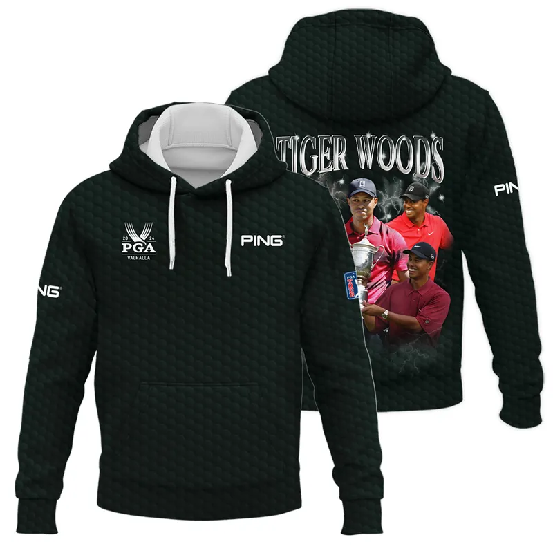 Golf Tiger Woods Fans Loves 152nd The Open Championship Ping Hoodie Shirt Style Classic