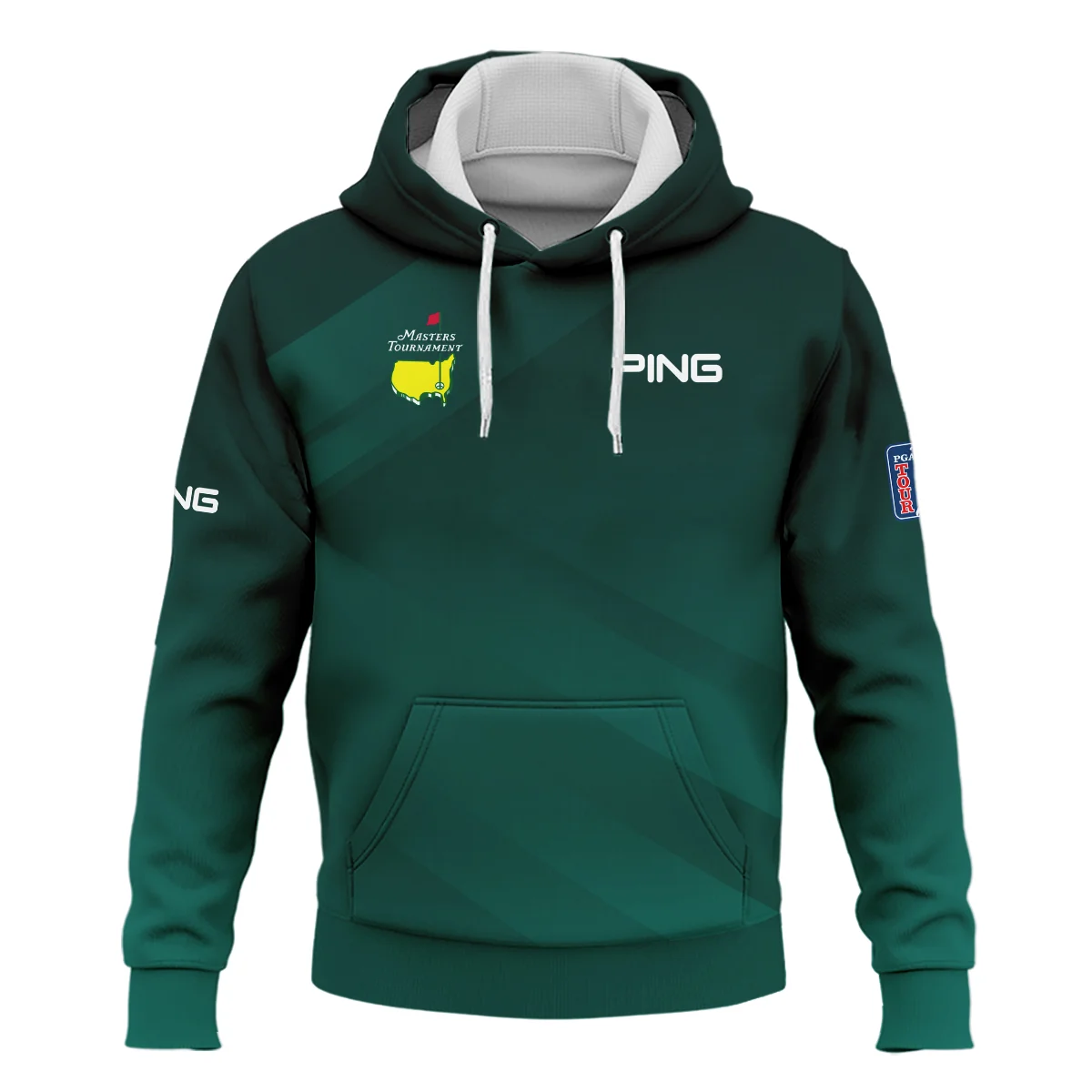 Masters Tournament Dark Green Gradient Golf Sport Ping Hoodie Shirt Style Classic Hoodie Shirt