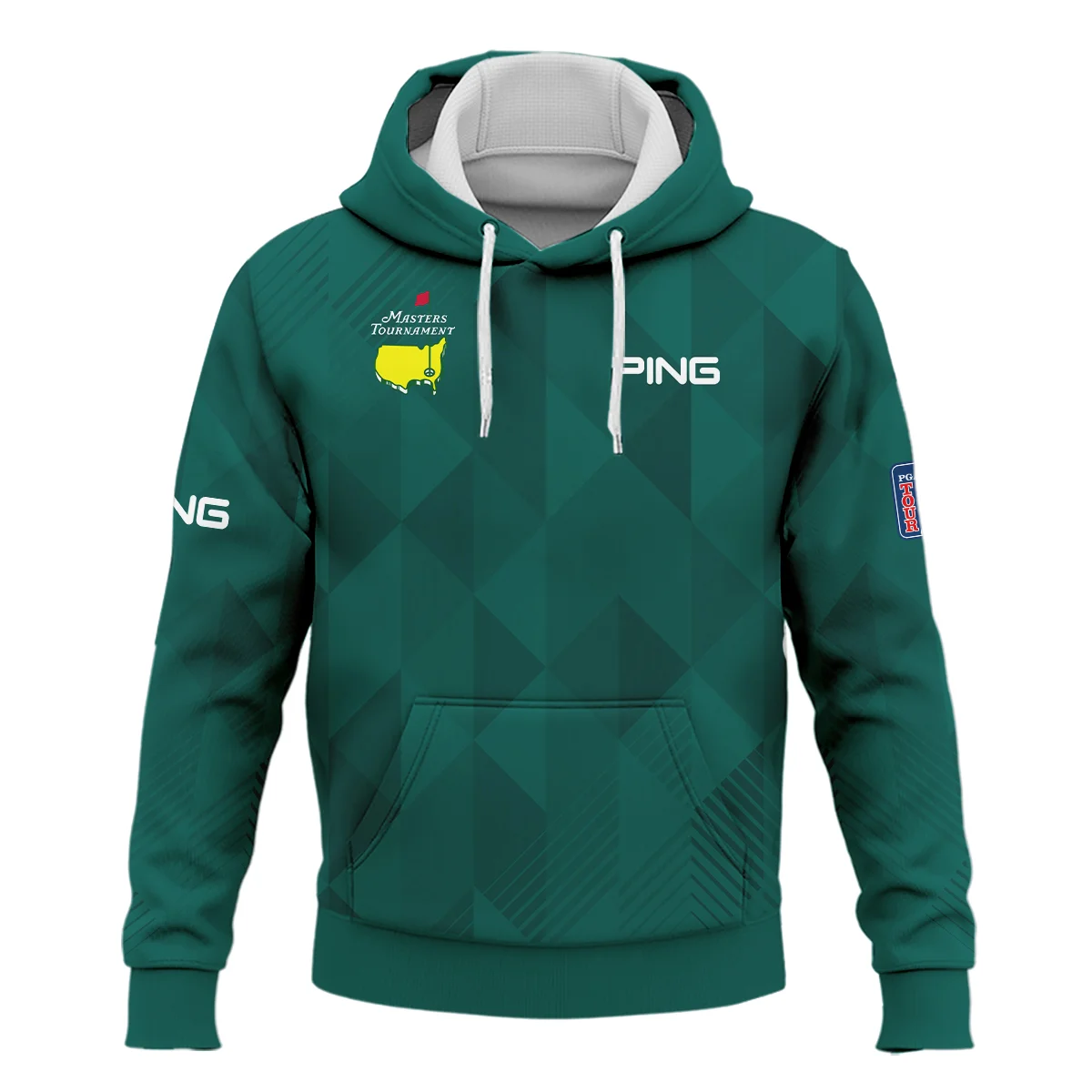 Masters Tournament Golf Sport Ping Hoodie Shirt Sports Triangle Abstract Green Hoodie Shirt