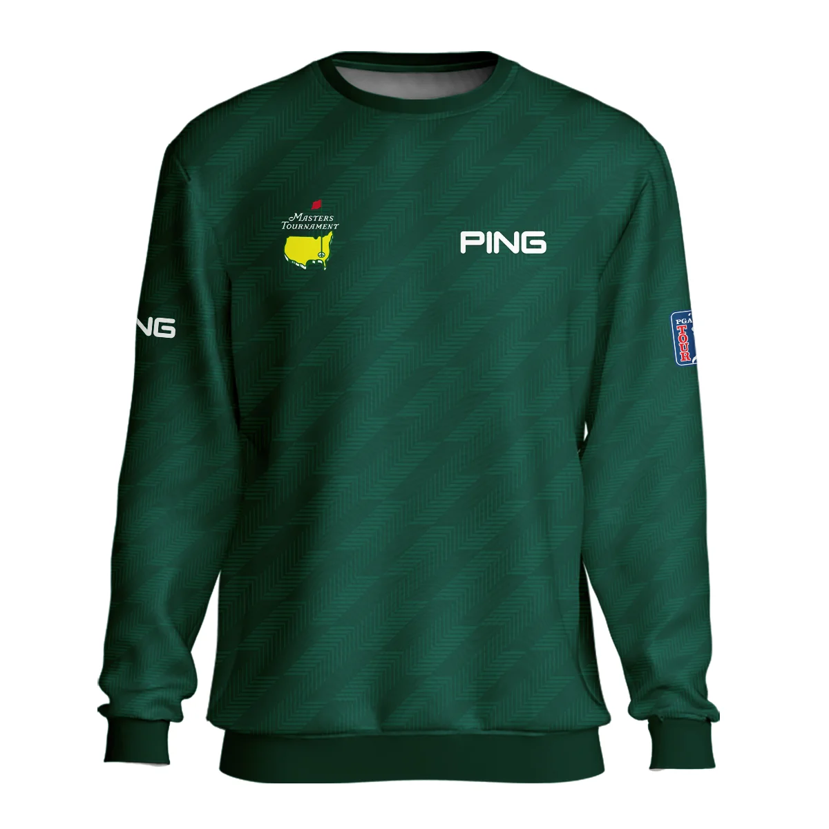 Masters Tournament Ping Star Dark Green Pattern Unisex Sweatshirt Style Classic Sweatshirt