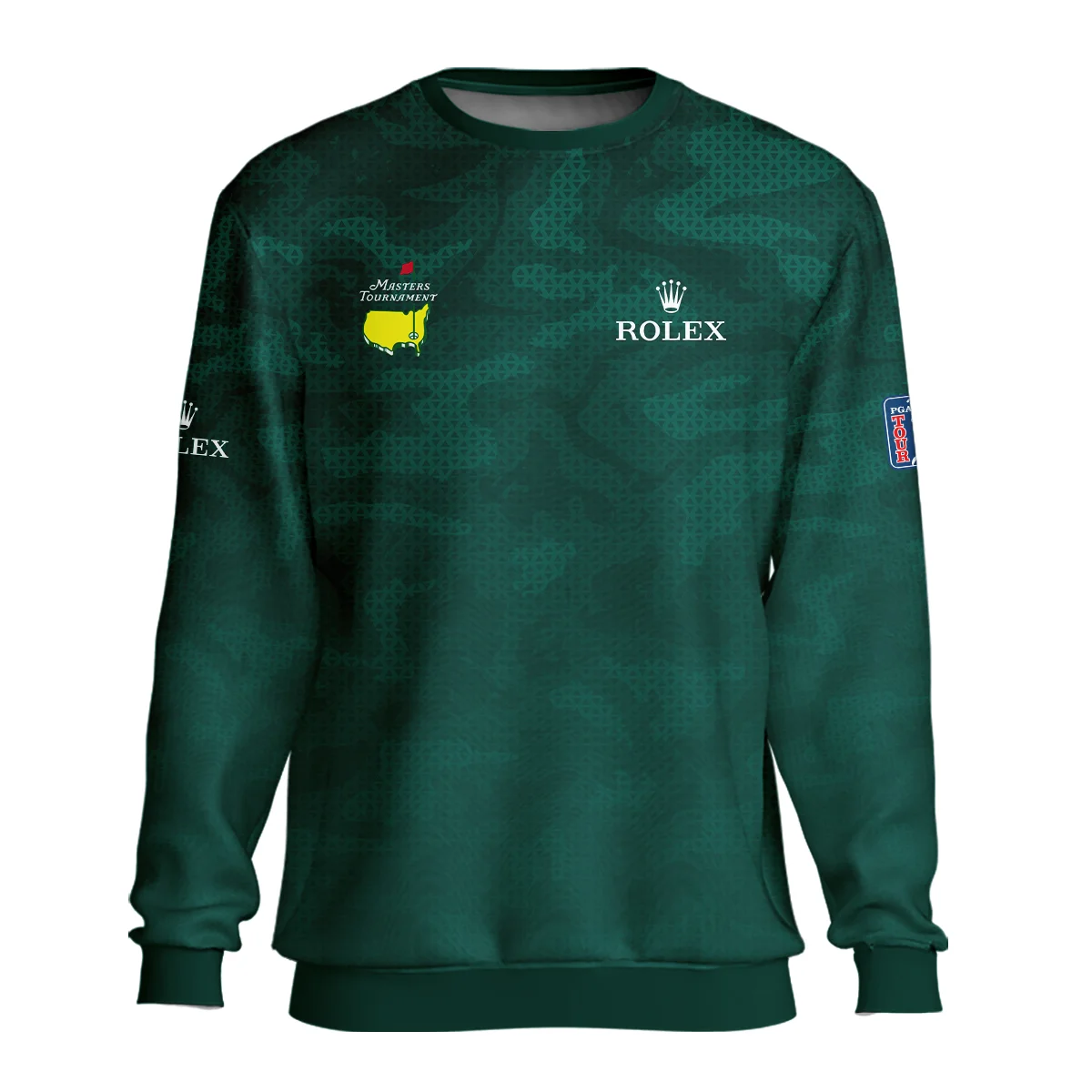 Masters Tournament Rolex Camo Sport Green Abstract Unisex Sweatshirt Style Classic Sweatshirt