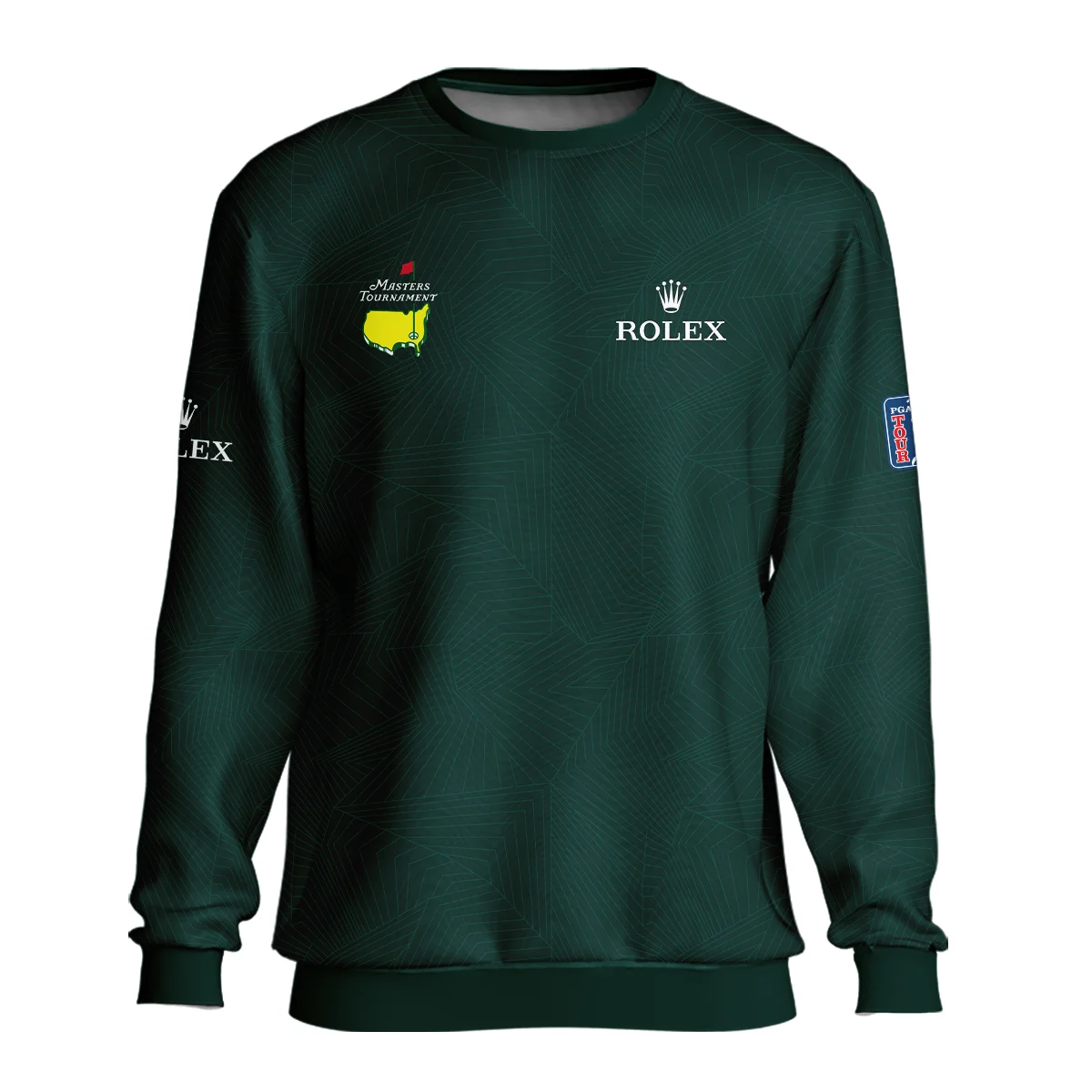 Masters Tournament Rolex Pattern Sport Jersey Dark Green Unisex Sweatshirt Style Classic Sweatshirt