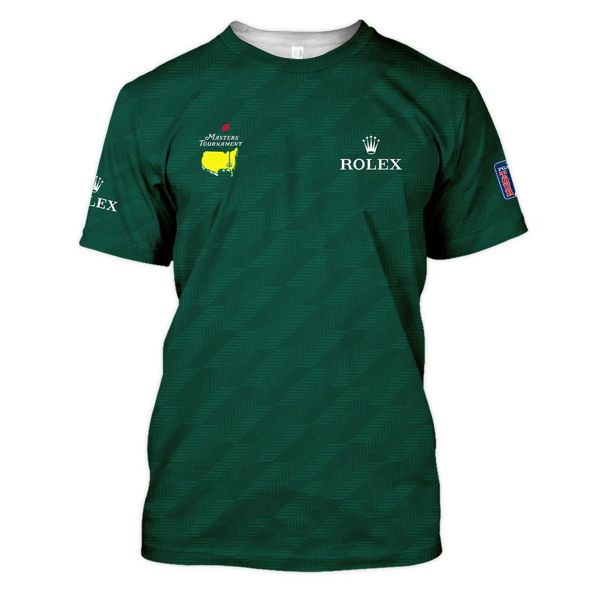 Masters Tournament Rolex Star Dark Green Pattern Unisex T-Shirt Style Classic T-Shirt