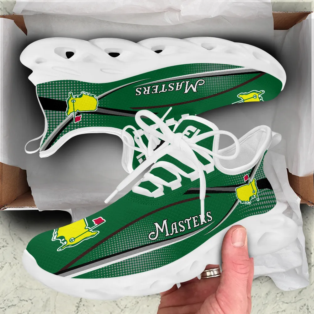 Max Soul Shoes White Sole Footjoy Masters Tournament Augusta National Golf Club Sneaker Gift For Fans