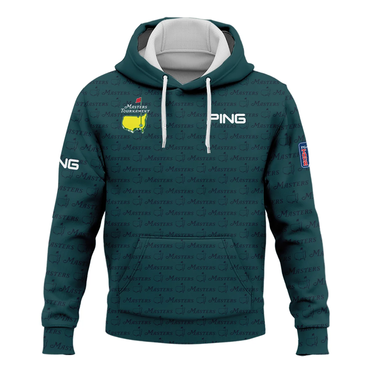 Pattern Dark Green Masters Tournament Ping Hoodie Shirt Color Green Hoodie Shirt