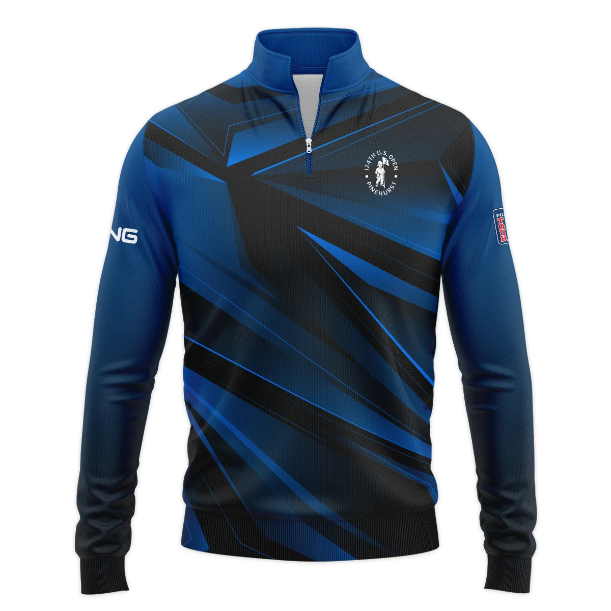 Ping 124th U.S. Open Pinehurst Dark Blue Gradient Sublimation Quarter-Zip Jacket Style Classic