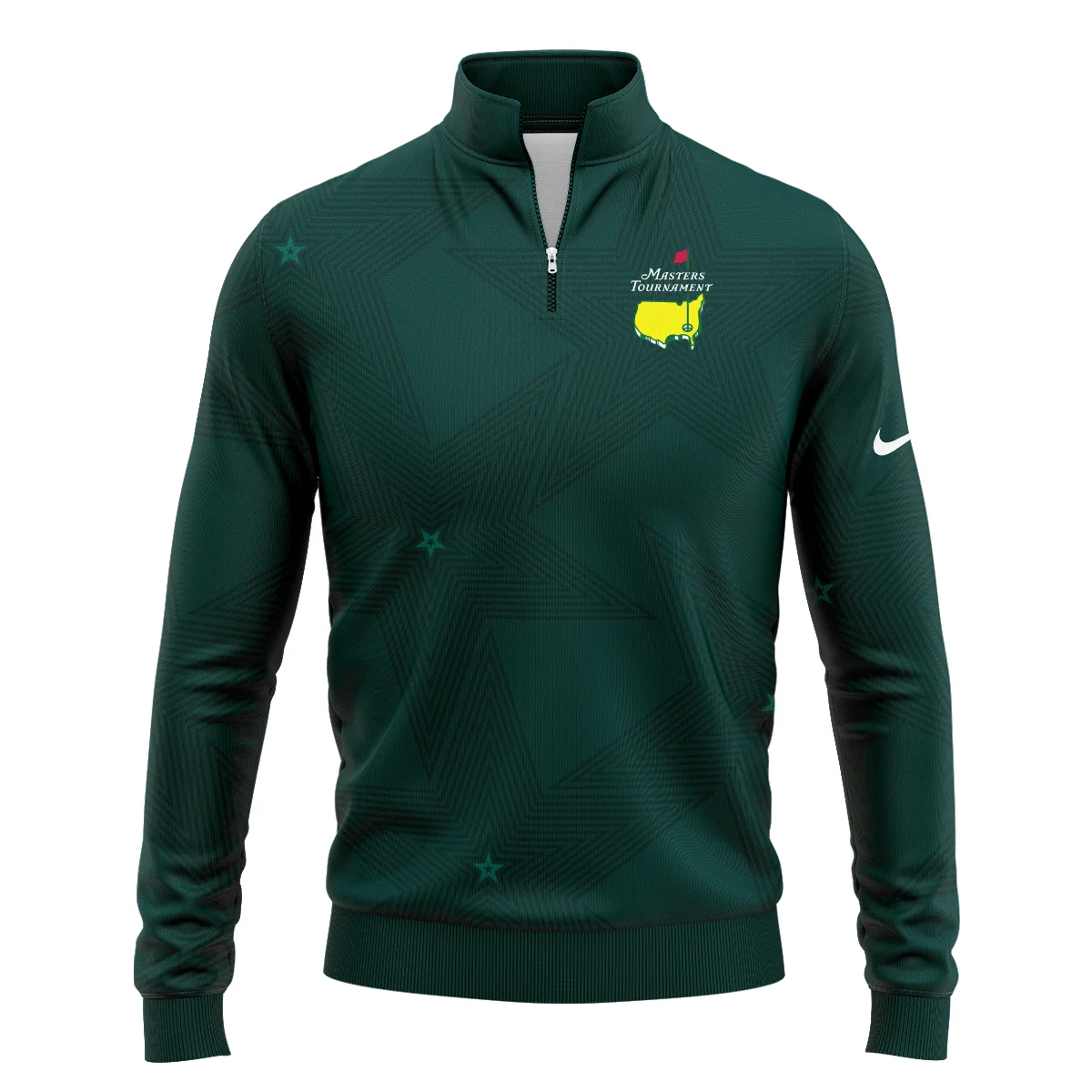 Stars Dark Green Golf Masters Tournament Nike Quarter-Zip Jacket Style Classic Quarter-Zip Jacket