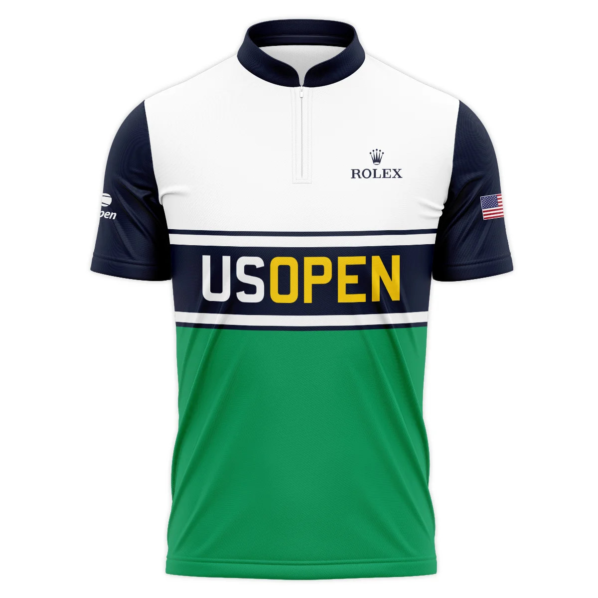 Tennis Love Sport Mix Color US Open Tennis Champions Rolex Polo Shirt Mandarin Collar Polo Shirt