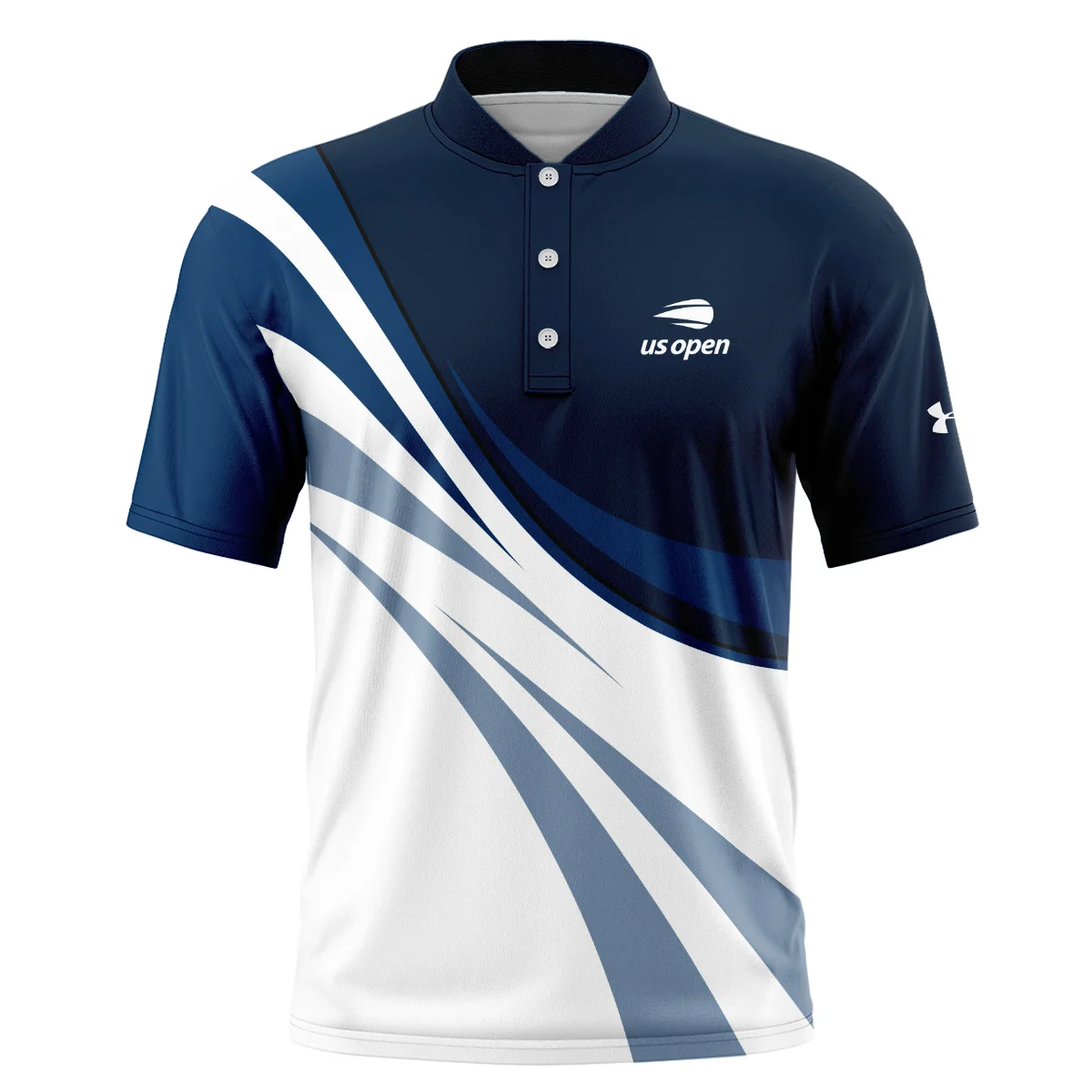 Tennis Love Sport Mix Color US Open Tennis Champions Under Armour Short Sleeve Round Neck Polo Shirts