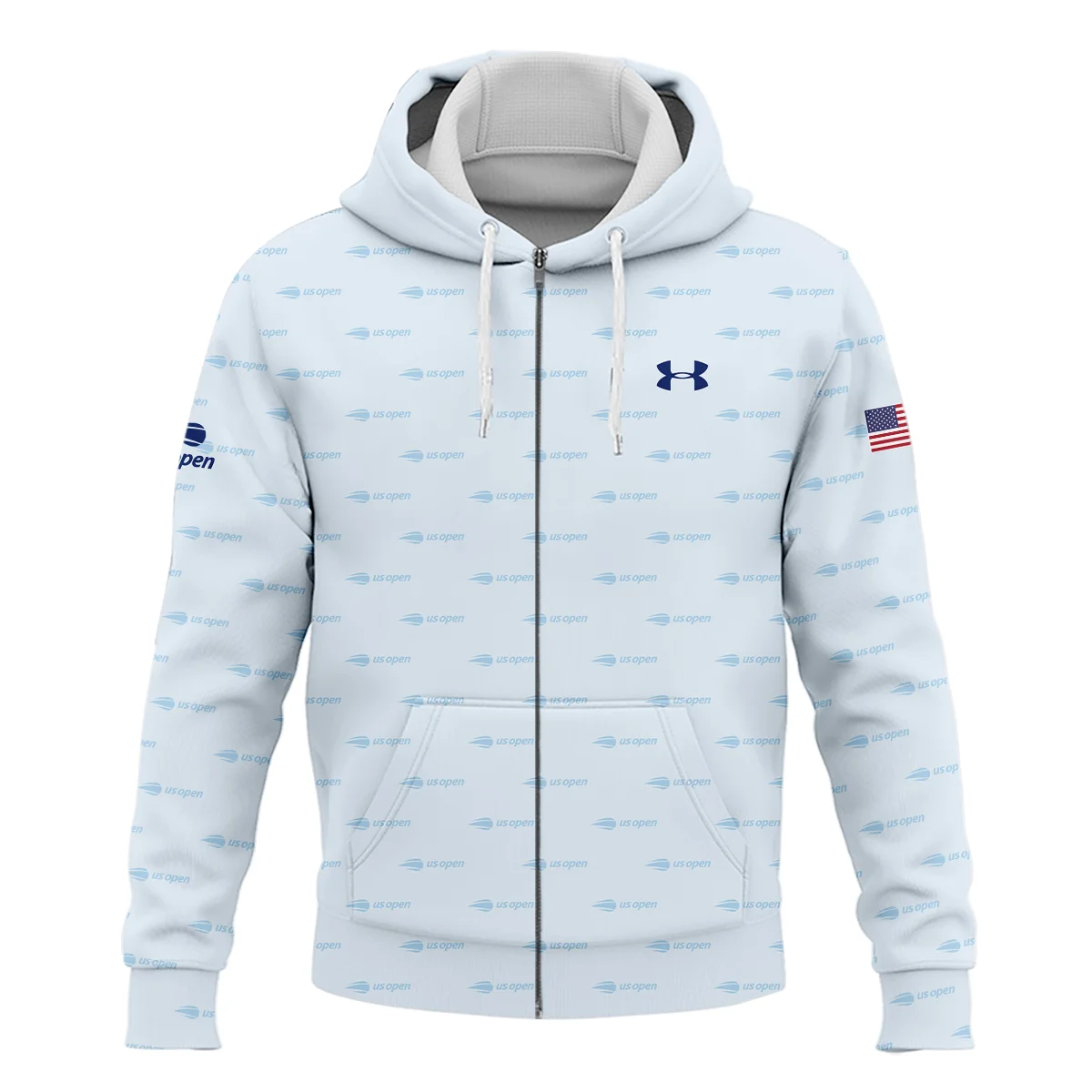 Tennis Love Sport Mix Color US Open Tennis Champions Under Armour Zipper Hoodie Shirt Style Classic Zipper Hoodie Shirt