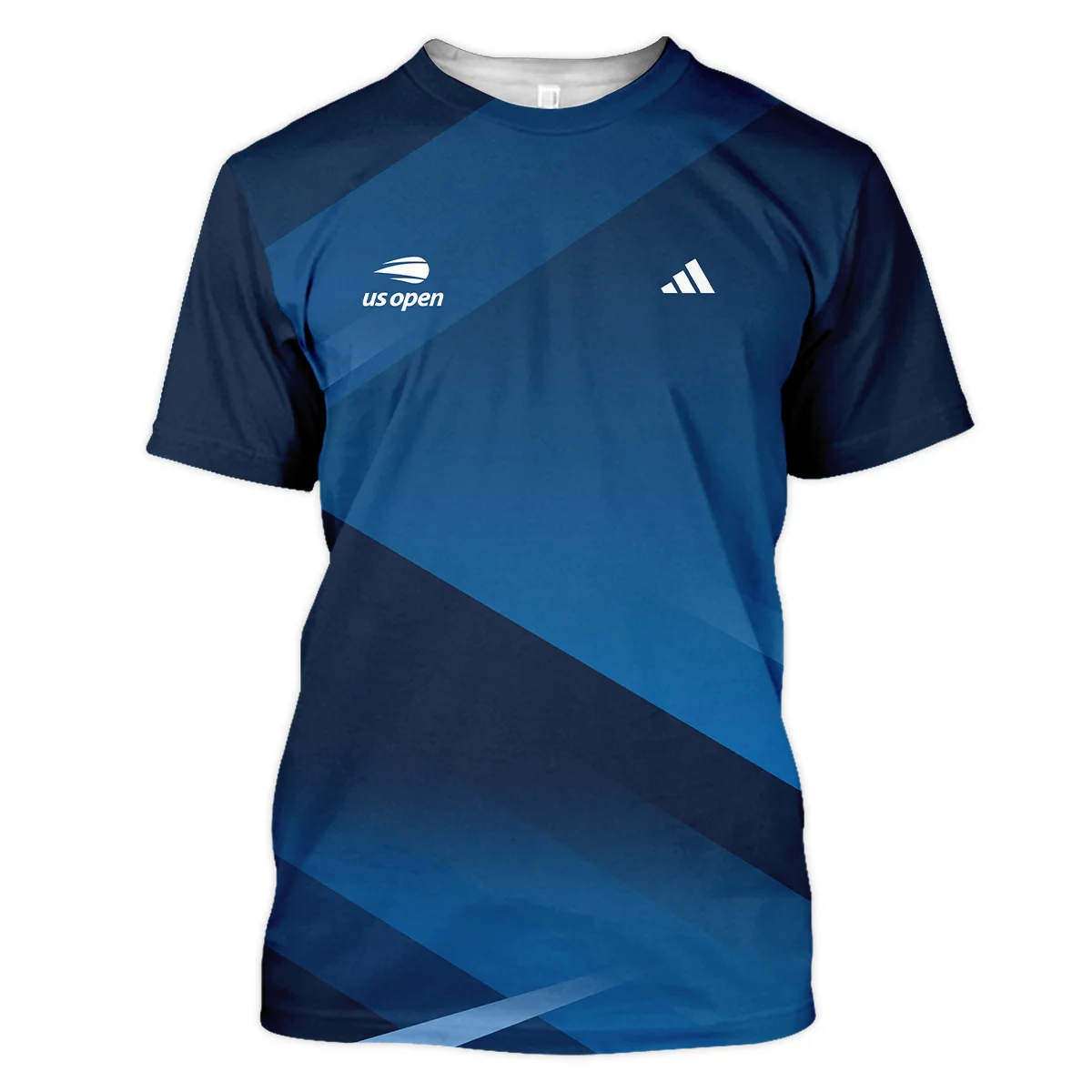 US Open Tennis Champions Dark Blue Background Adidas Unisex T-Shirt Style Classic T-Shirt