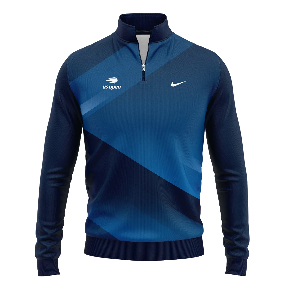 US Open Tennis Champions Dark Blue Background Nike Quarter-Zip Jacket Style Classic Quarter-Zip Jacket