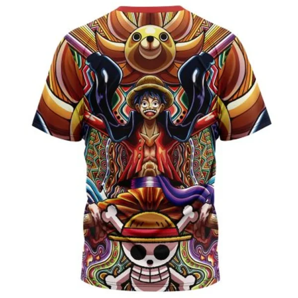 Trippy Monkey D. Luffy One Piece T-Shirt