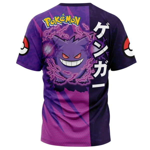 Gengar Attack Pokemon T-Shirt