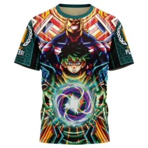 Trippy Deku x All Might My Hero Academia T-Shirt