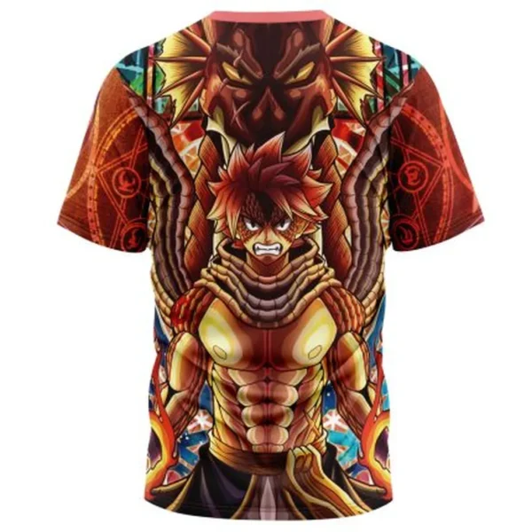 Trippy Natsu Dragneel x Igneel Fairy Tail T-Shirt